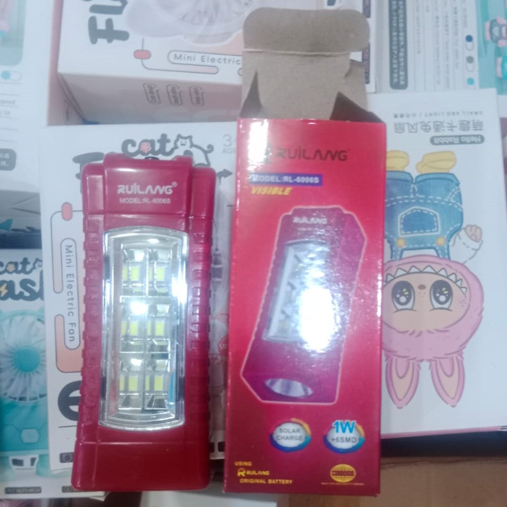 Ruilang Model RL-6006S Rechargeable LED Flashlight And