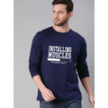 New Design Branded Full Sleeve T-Shirt for Men �Premium Cotton Jersey Round Neck Casual Summer & Winter Wear (Size Medium)