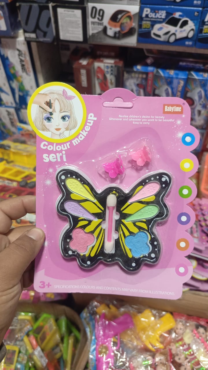 Mini Butterfly Makeup Kit for Kids �Fun Pretend Play Beauty Set