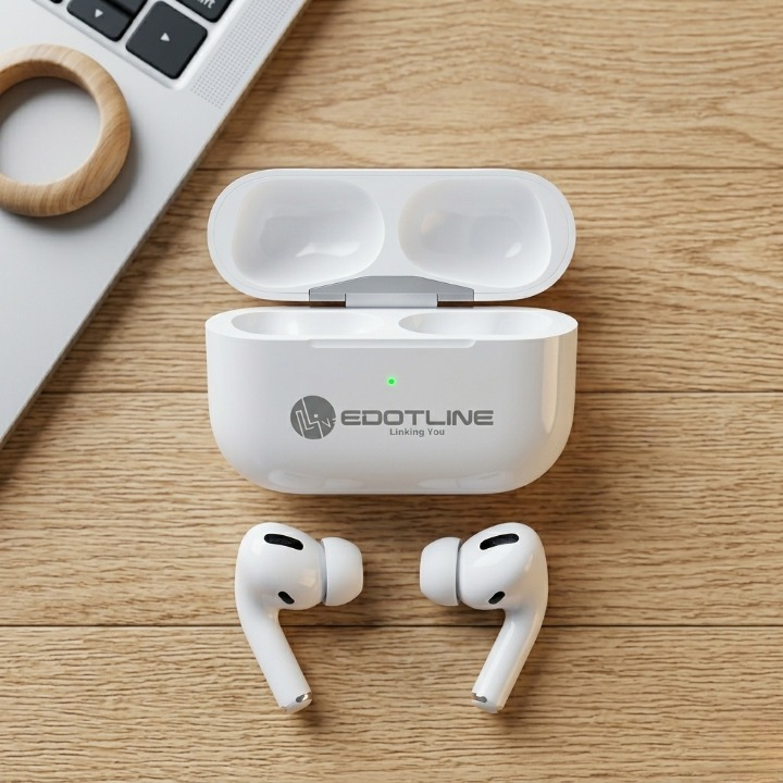 Edotline Pro 2 Wireless Earbuds | White | 24H Battery Life & Premium Sound