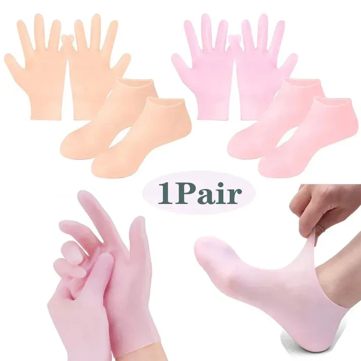 Combo Deal Silicon Gloves And Silicon Socks – photo 3