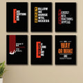 Set of 6 Premium Wall Art Photo Tiles �Modern Home Decor Sets 8x11