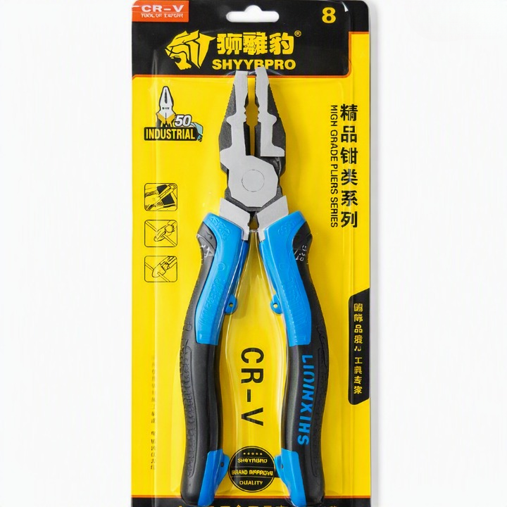 8 Inch CR-V Combination Pliers