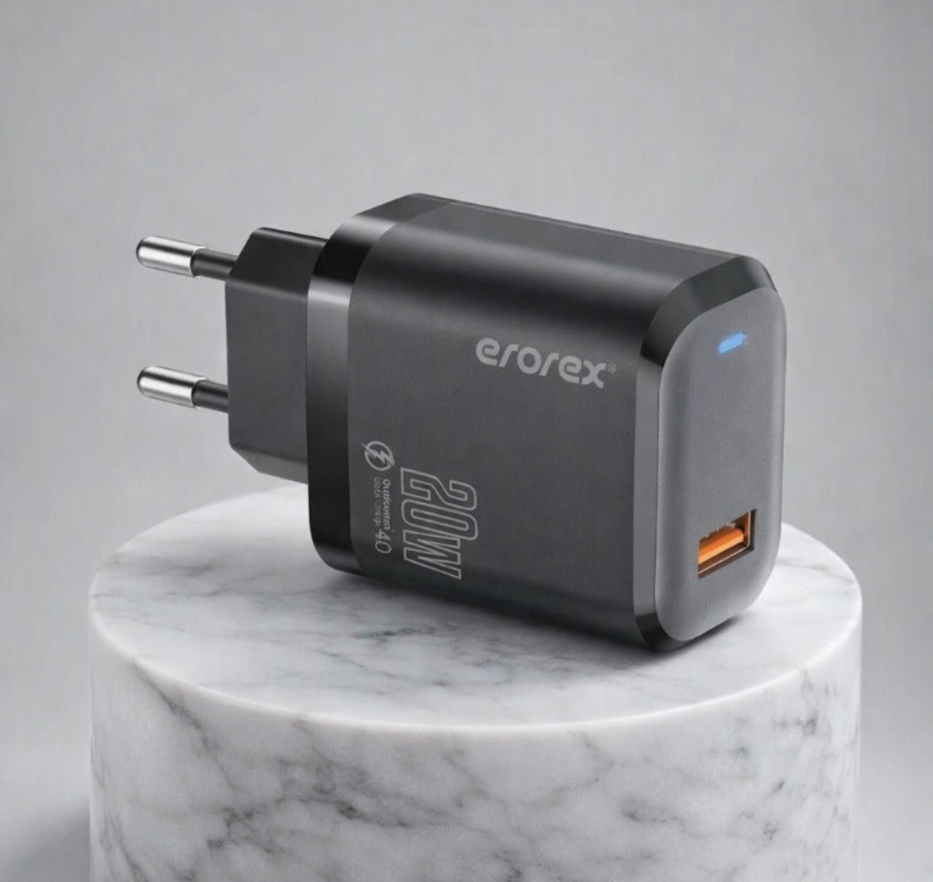 Erorex 20W QC-1.0 Fast Charging Adapter for