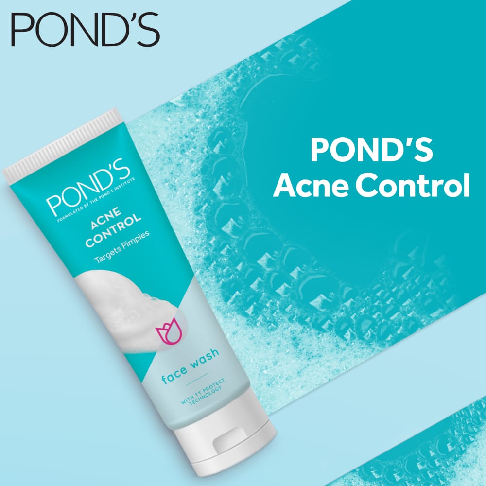 Ponds Anti Acne Solution Face Wash �Gentle Liquid Formula For Clearer Skin Oil Control And Acne Prevention �100 Gram Pack