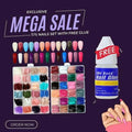 576 Pcs Multicolor Stick-On Artificial Nails Box