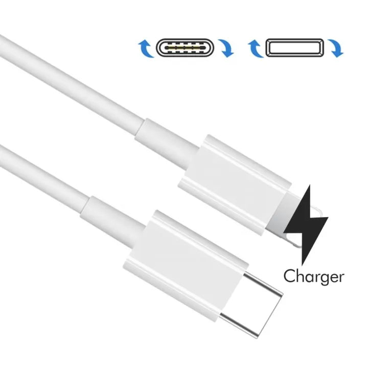 iPhone to Type-C Data Charging Cable 120cm �Fast Charging Lightning to USB-C Original Copper Wire Durable PVC TPE Data Sync Cable