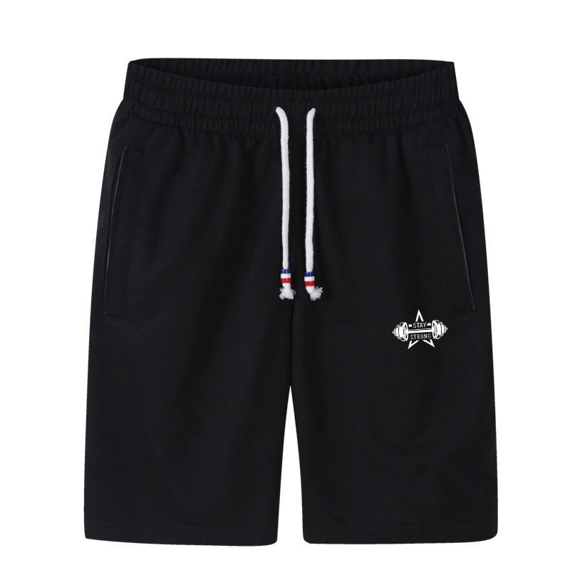 Branded Men? Shorts Pocket BLACK | MEN | for Gym, Sports &amp; Fitness - M