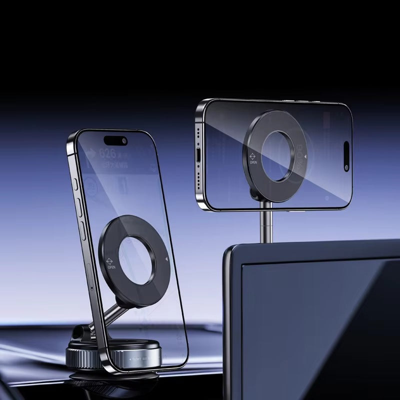 Professional 3.1 Magnetic 360? Magnetic Car Phone Holder With Strong Suction Base