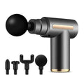 Professional Smart Percussion Massage Gun �High-Intensity Deep Tissue Muscle Massager With 4 Interchangeable Heads