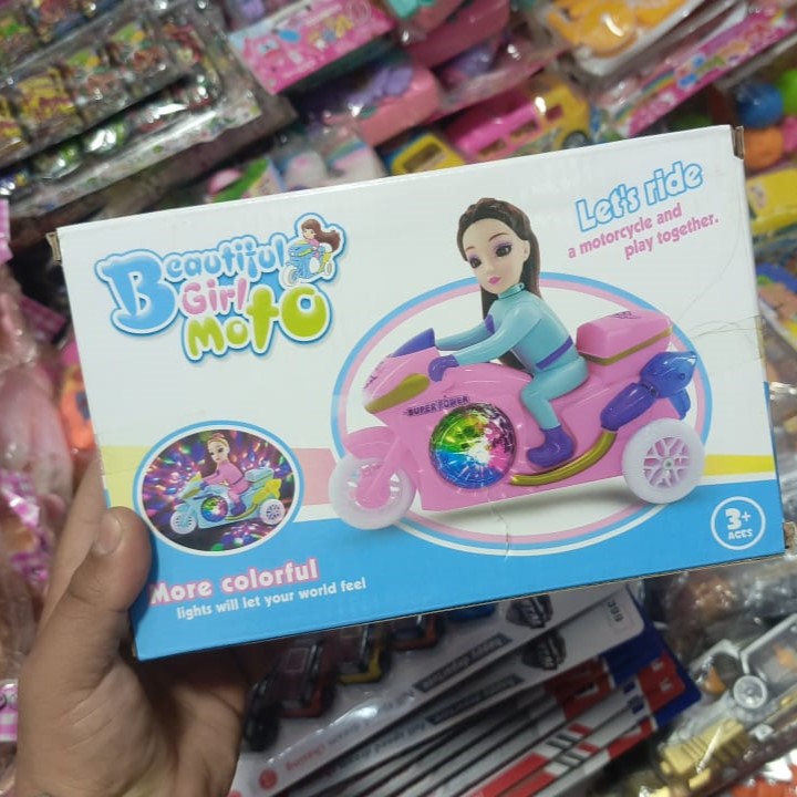 Princess Motorbike Toy With Lights Music – photo 4