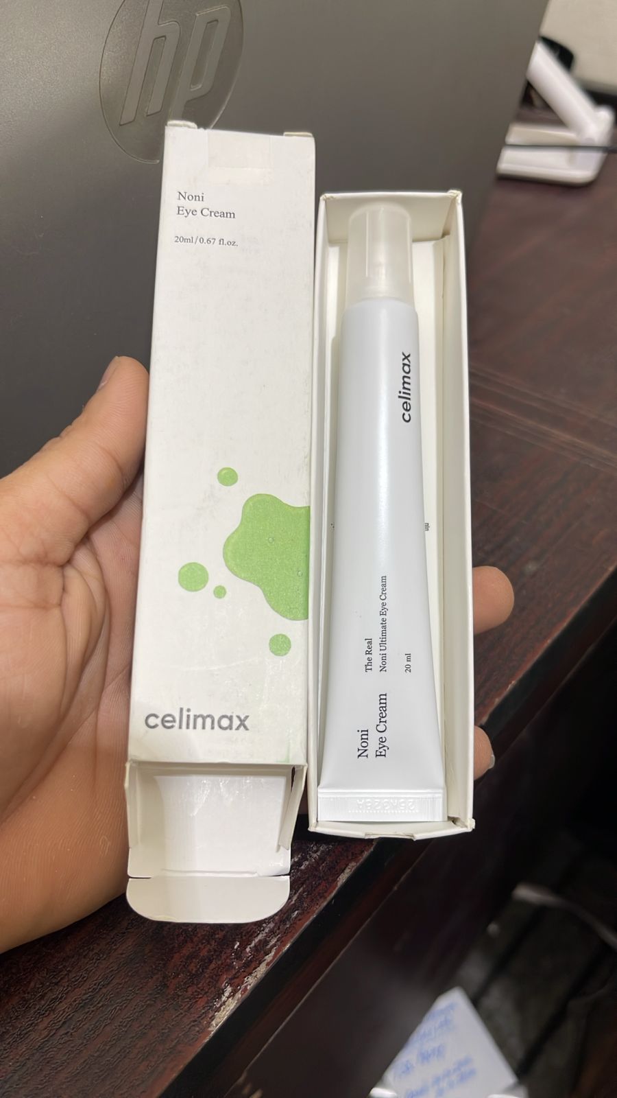 Celimax Real Noni Ultimate Eye Cream 20ml Korean Skincare For Dark Circles Fine Lines And Hydration - Made In Korea