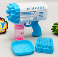 Bubble Bazooka Pro: Electric 2-In-1 Rocket Bubble Gun �Fast Bubbles For Parties, Beach & Backyard Fun