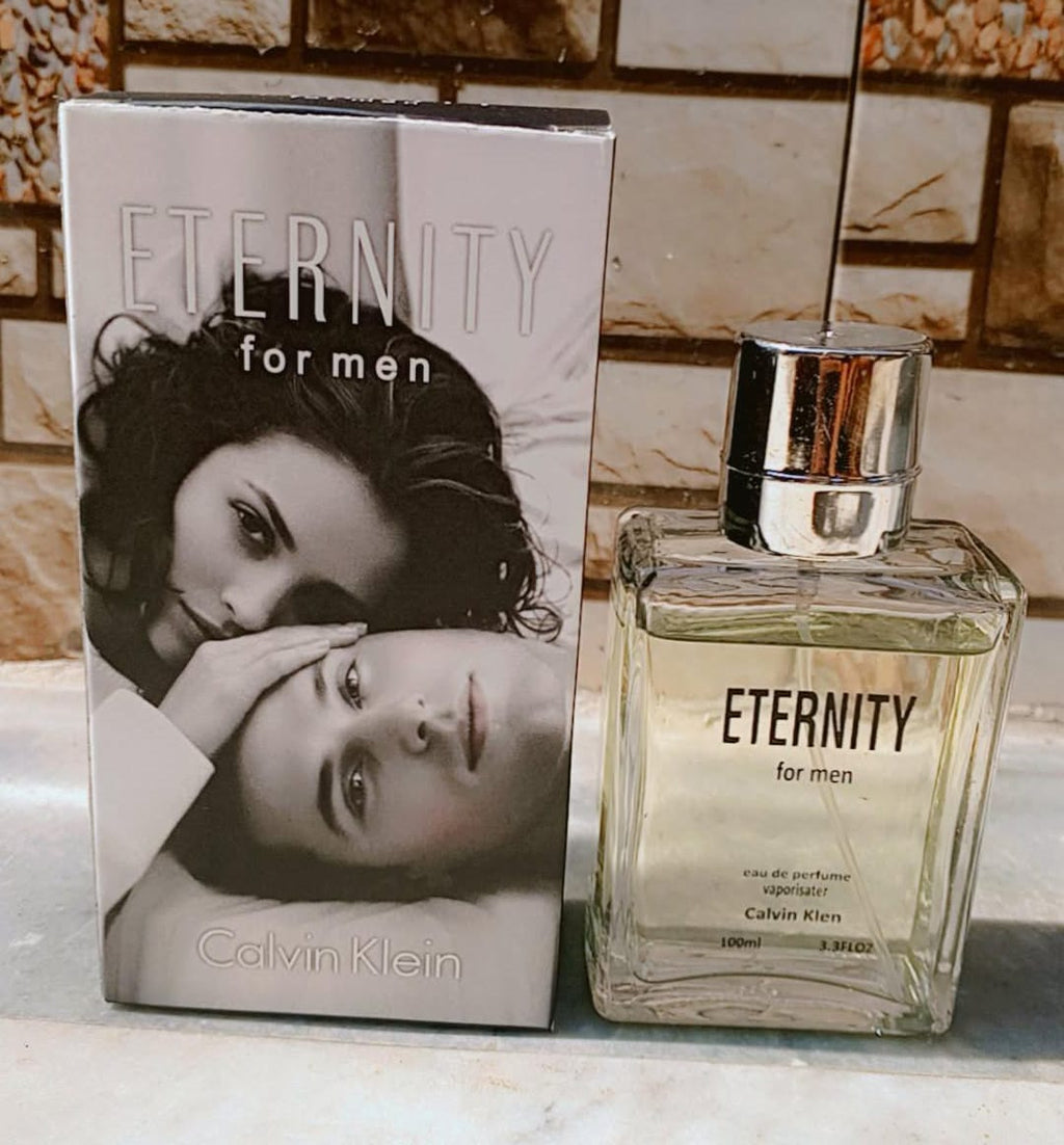 Calvin Klein Eternity for Men Eau De Parfum �Luxury Long-Lasting Fresh & Woody Premium Fragrance Spray - 100ml
