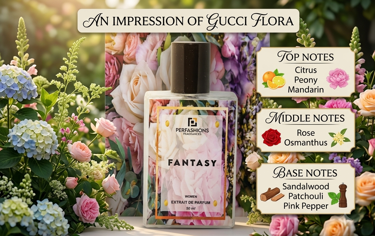 Fantasy Impression of Gucci Flora Gorgeous Gardenia