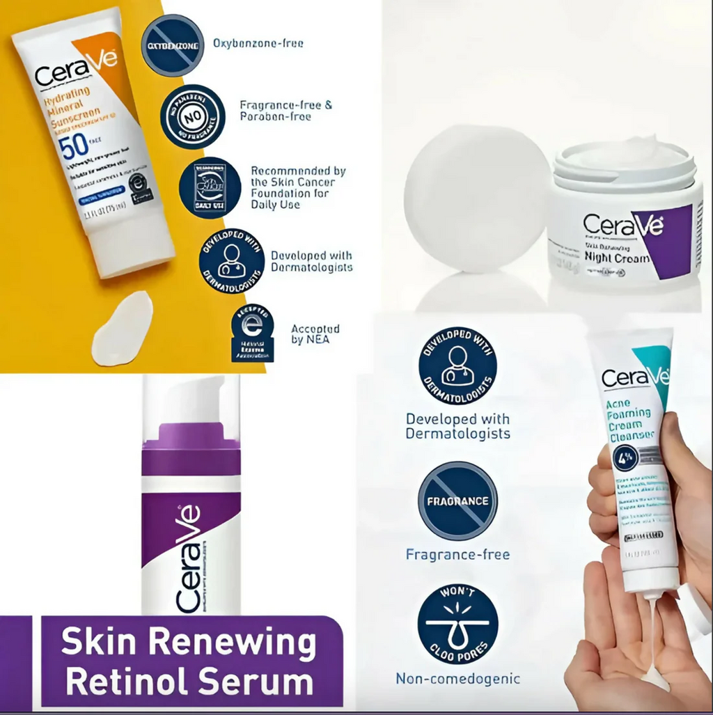 CeraVe 4 In 1 Skincare Kit Night