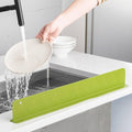 Silicon Sink Splash Guard With Suction Cups / 16 Inch Strong Suction Kitchen Sink Water Splash Guard