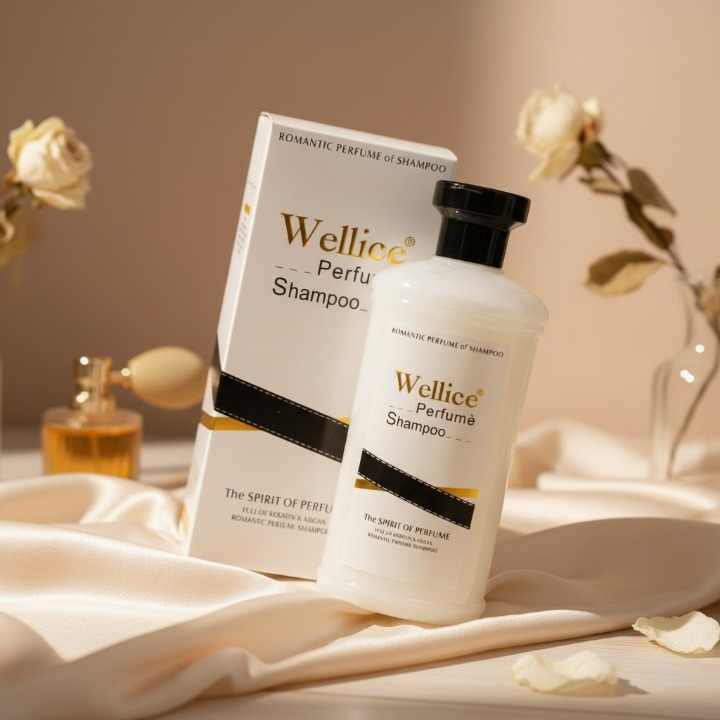 Wellice Romantic Perfume Shampoo �Luxurious Fragrance & Soft Shine (400ml