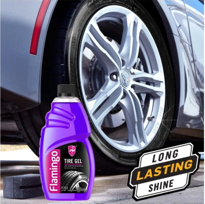 Flamingo Tire Gel F353 �Long Lasting High Gloss Tire Shine & Protection Formula 500ML