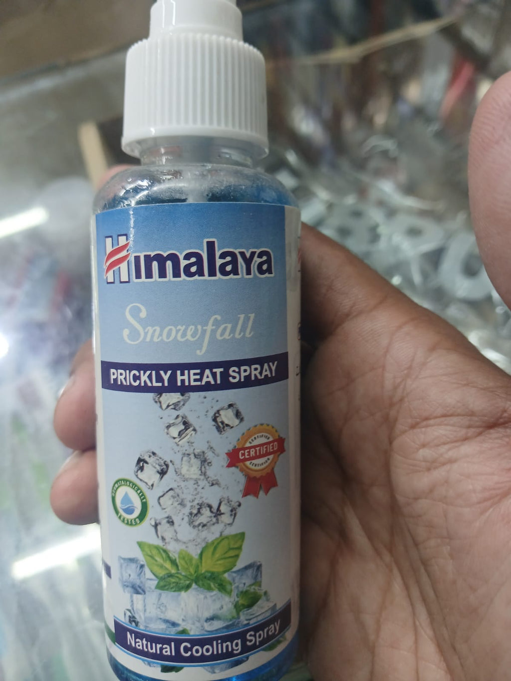 Himalaya IceCool Body Relief Spray �Instant Cooling Relief for Garmi Dana & Summer Skin Irritation
