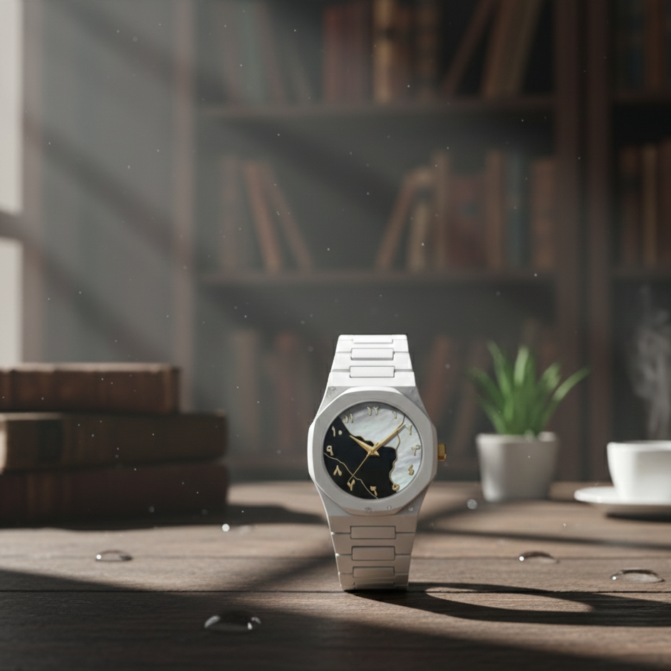 White Aura Watch Elegant Design Durable Build – photo 3