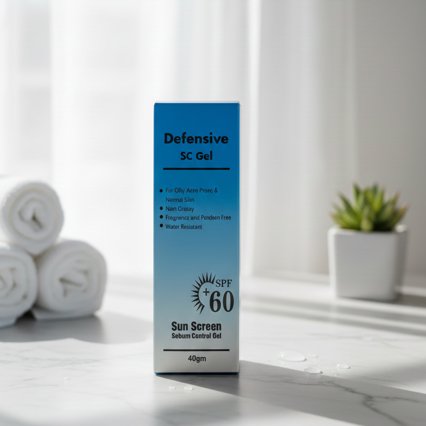 Defensive SC Gel Strong Protective Formula Gentle Application Reliable Performance Easy Absorption Provides Comfort And Support For Daily Use - 40g