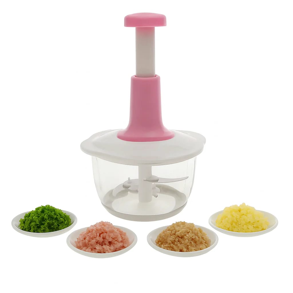 Deluxe 2L Multi-Function Hand-Push Chopper