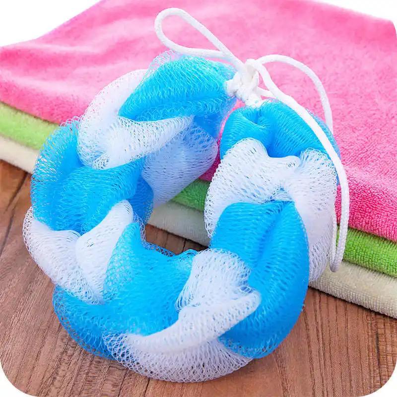 Rub Back Belt Bathroom Tools New Cleaning The Back Twist Bath Sponge Bath Towel Rub Brush Pull Back Strip (2 pcs set)