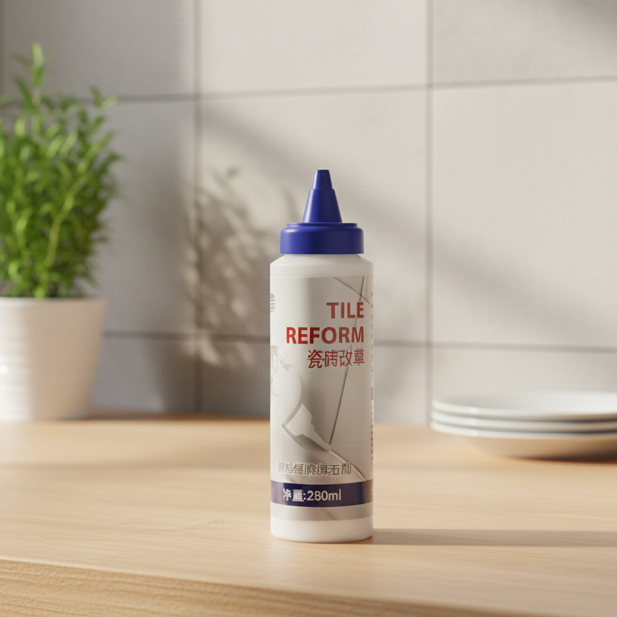 Tile Reform Grout Restorer & Sealer �280ml Large Bottle for Quick Tile Gap Repair