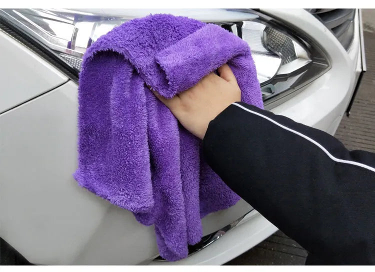 Premium Microfiber Car Cleaning Towel �Super Soft &amp; Scratch-Free - Car Cleaning Towel