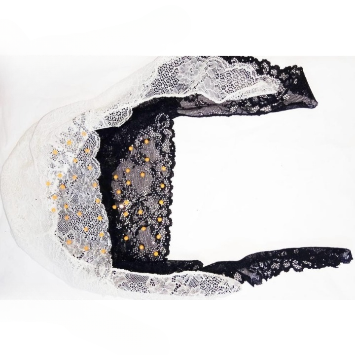 Net Stone Inner Cap for Hijab �Soft Stretchable Undercap for Women