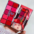 10 In 1 Lipstick Blush Palette - Multi Functional High Pigmented Creamy Material Makeup Collection Kit For Beautiful Lips And Cheeks (Random Shades)