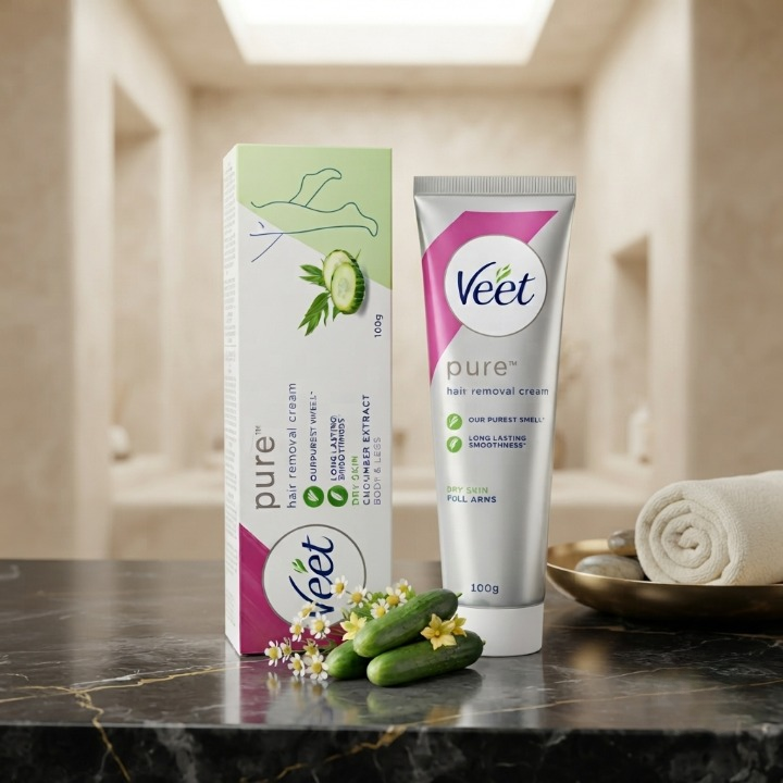 Veet Pure Hair Removal Cream For Dry