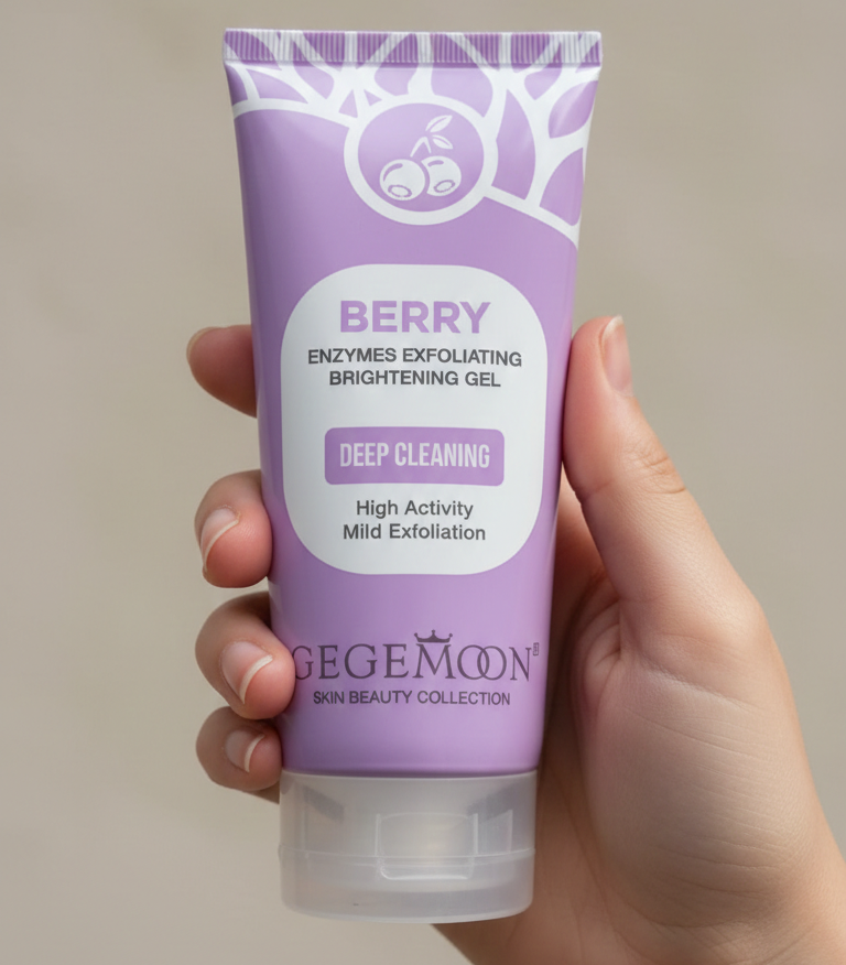 Gegemoon Exfoliating Dead Skin Remover Gel �150ml Berry Flavor | Smooth & Refreshing Skin Care