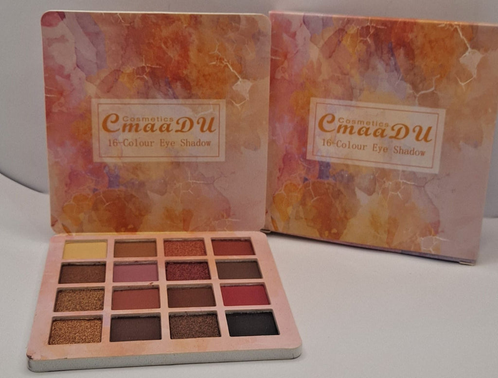 16 Color Eyeshadow Makeup Palette Matte & Shimmer Powder Eye Shadow Kit - Multi Color