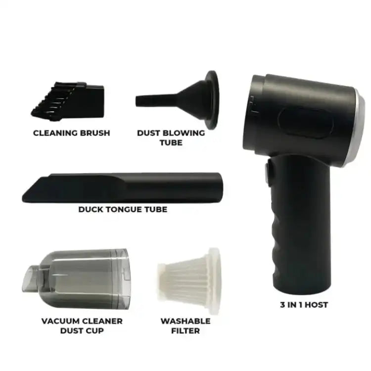 3 In 1 Portable Vacuum Cleaner For Car Home