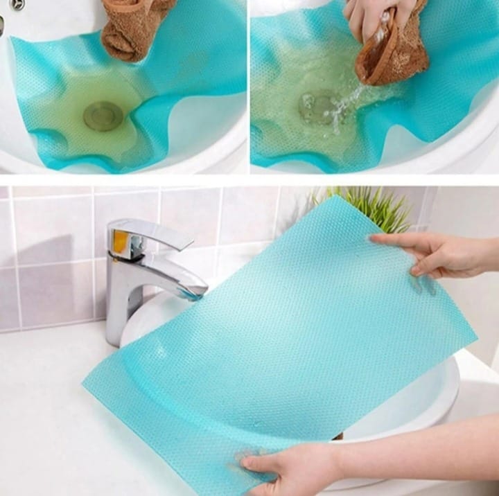Refrigerator Mats Shelf Liners, 45 ?150cm Plastic Refrigerator Liners Washable Can Be Cut Waterproof Refrigerator Pads Fridge Mats Drawer Table Placemats (1 Roll Multicolors)