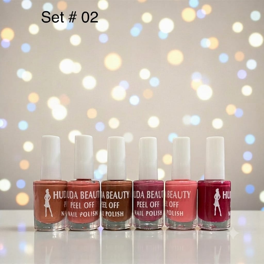 Huda Beauty Peel Off Nail Polish Set – photo 2