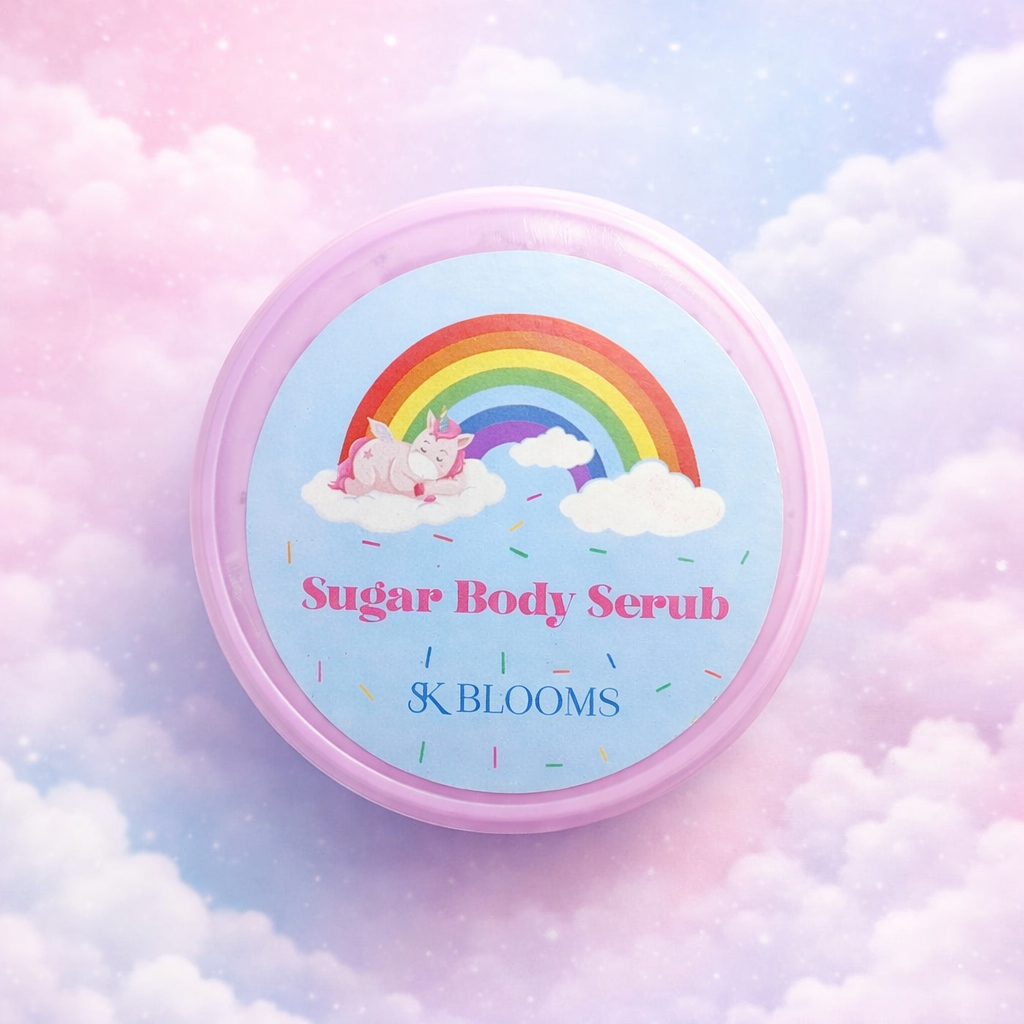 SK BLOOMS Natural Sugar Body Scrub for