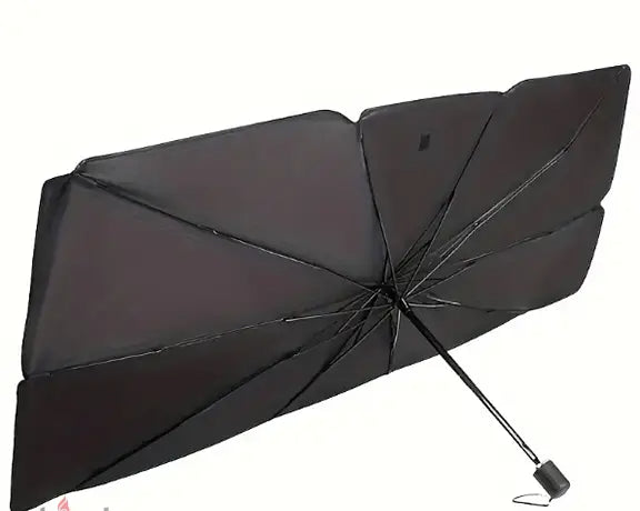 Premium Car Windshield Sun Shade Umbrella �Foldable UV Reflector & Heat Insulation Cover