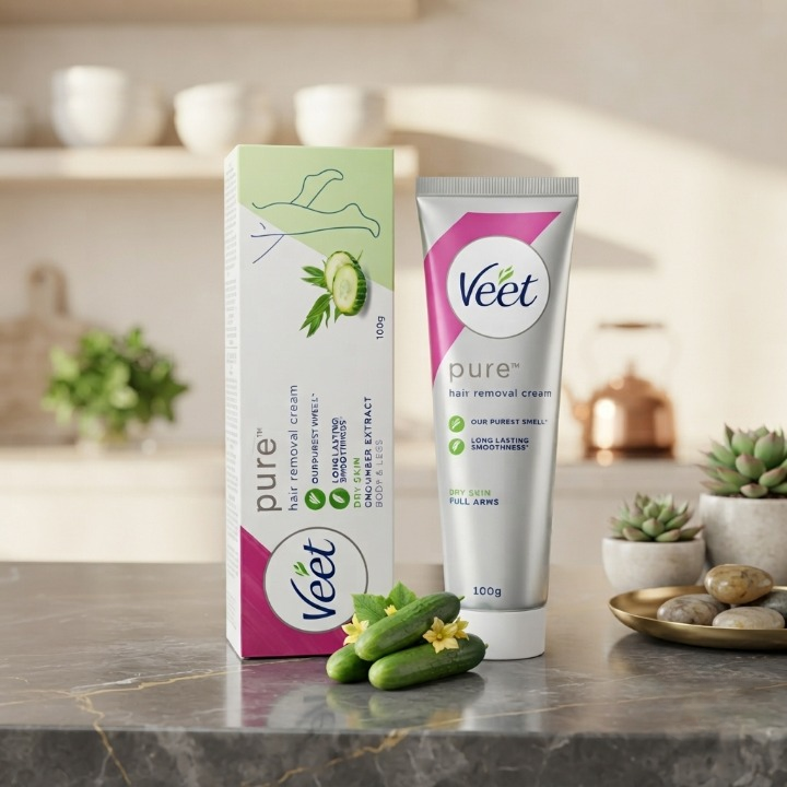 Veet Pure Hair Removal Cream For Dry