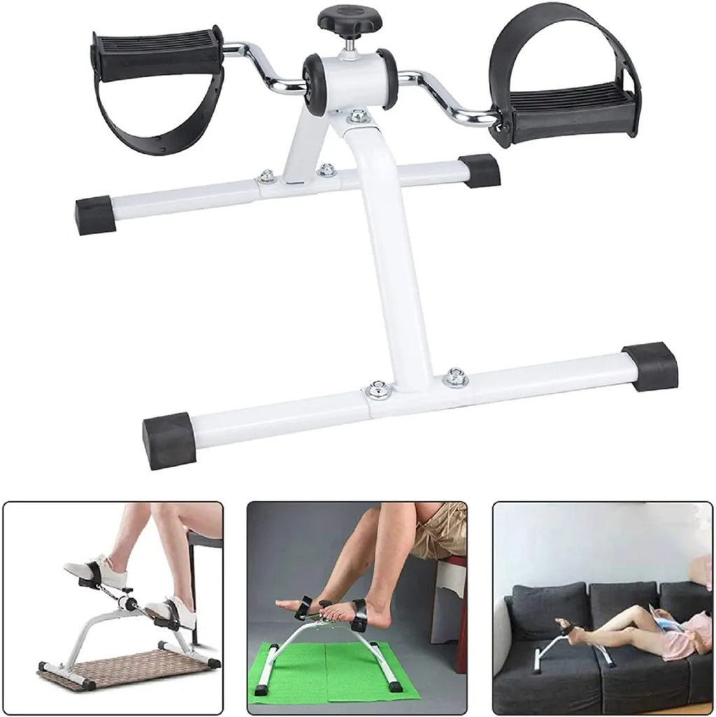 Easy Exercise Portable Gym Fitness Pedal Mini Exercise Bike Compact Lightweight Design For Home Office And Travel