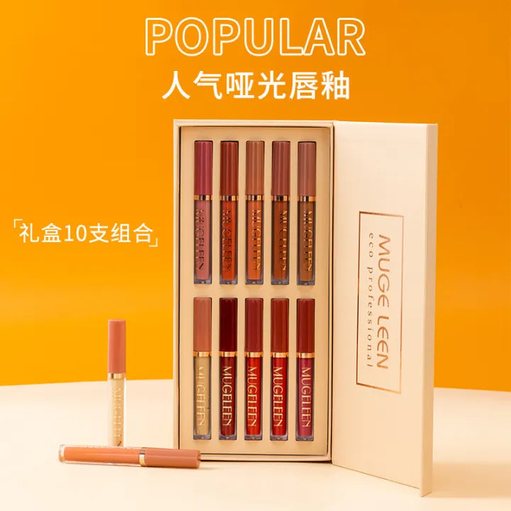 Mugeleen 12 Colors Lip Gloss Set – photo 1