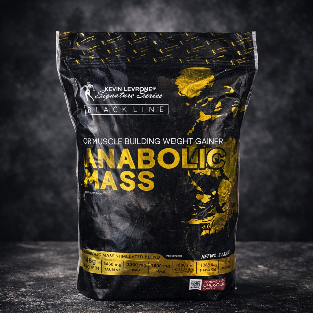 Kevin Levrone Signature Series Black Line Anabolic Mass Pro Muscle Building Weight Gainer �2 LBS (908g)