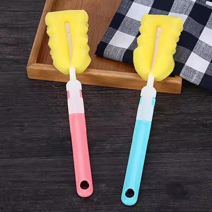 (pack of 3 )Baby Bottle and Teath Brush Set with Changeable Endings �Bottle, Sponge, Straw, and Pacifier (random color
