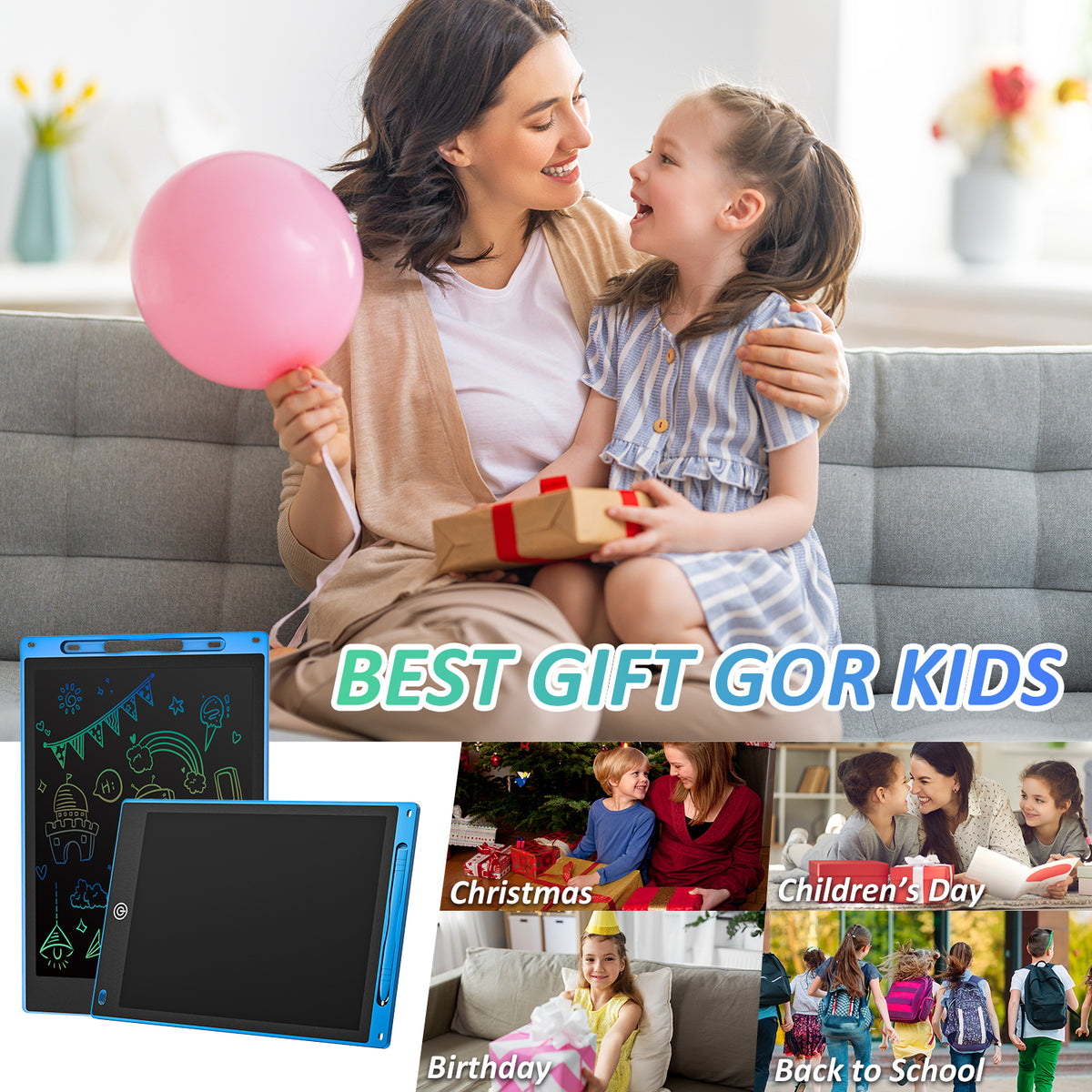 LCD Writing Tablet 10.5" Inch Multicolor Electronic – photo 5