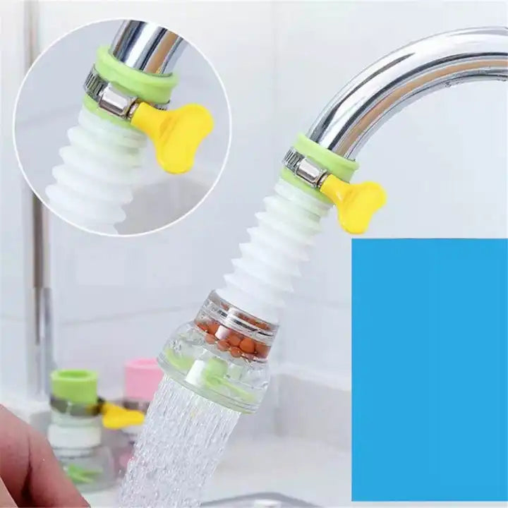 Kitchen Shower Splash Fan Faucet Water-saving Filter – photo 4