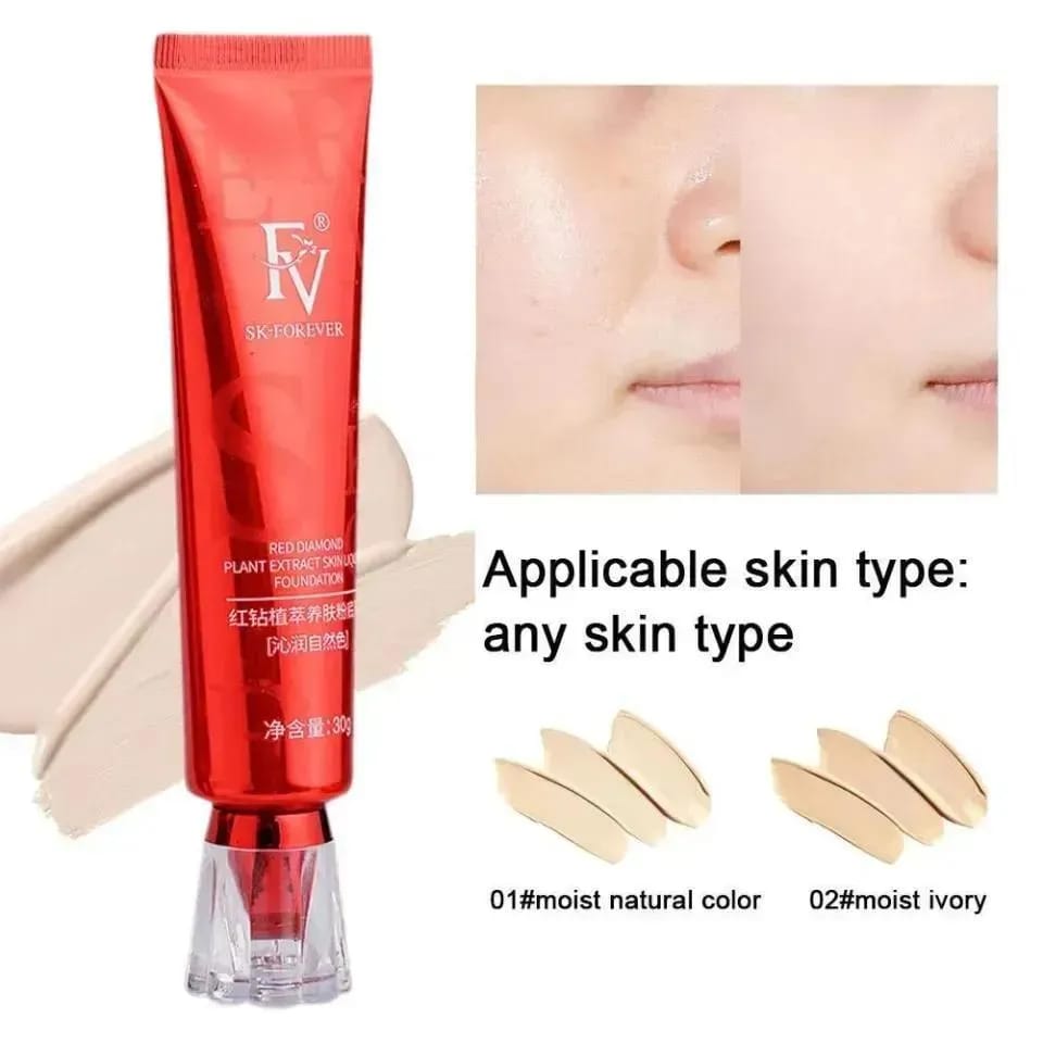 Flicka 2-In-1 Makeup Deal �Primer (60g) + Foundation (30g) Combo