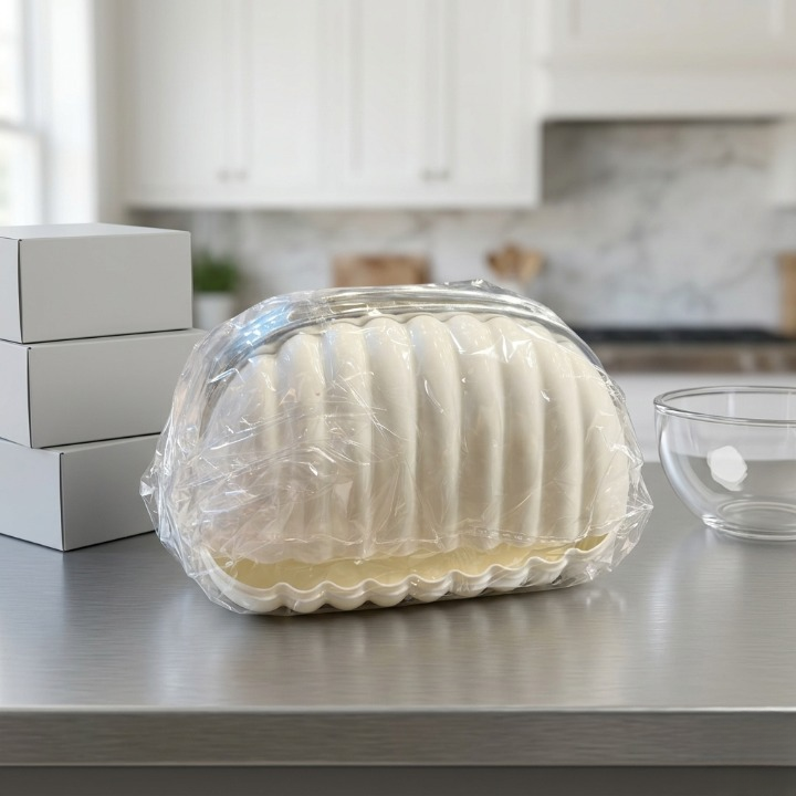 Luxury Shell Shape Tissue Box �Elegant Wave Pattern Paper Napkin Dispenser for Home & Office Decor