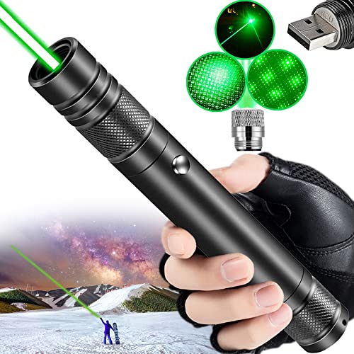 jy-303 Green Laser Pointer �Rechargeable with Lock Key, Charger &amp; Ideal for Teaching, Astronomy, Presentations More